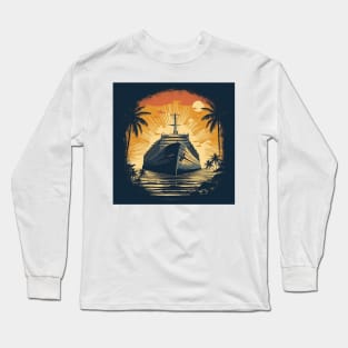 Seafarer's Journey: Unleash Your Inner Adventurer on a Cruise Ship Long Sleeve T-Shirt